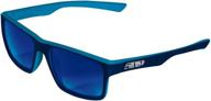 509 deuce sunglasses (cyan navy) logo