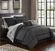 chic home reversible comforter decorative bedding good for comforters & sets logo