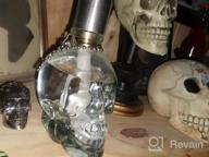 img 1 attached to LANMU Glass Skeleton Table Torch For Outdoor Patio And Garden, DIY Halloween Decorations, Perfect For Party, Thanksgiving, And Christmas review by Ryan Cross