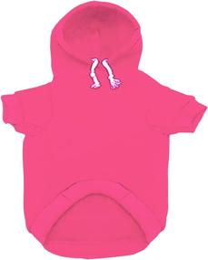 img 2 attached to 🐶 Trudz PET Security Dog Hoodies: Stylish & Warm Apparel for Small, Medium, Large Dog & Cat - Winter Sweatshirt, Cotton Jacket Coat Hoodie (Magenta, 4XL)