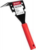 effortlessly remove trim, tile, and nails with gresdent trim puller - heavy duty pry bar and hex wrench tool logo