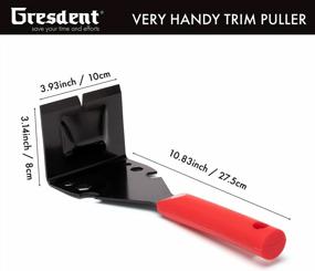 img 3 attached to Effortlessly Remove Trim, Tile, And Nails With Gresdent Trim Puller - Heavy Duty Pry Bar And Hex Wrench Tool