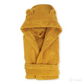 img 3 attached to 🌤️ Natemia Organic Hooded Cover-Up – Luxuriously Soft Cloud Touch Cotton Kids Towel for Beach and Pool