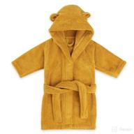 🌤️ natemia organic hooded cover-up – luxuriously soft cloud touch cotton kids towel for beach and pool logo