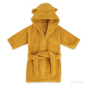 img 4 attached to 🌤️ Natemia Organic Hooded Cover-Up – Luxuriously Soft Cloud Touch Cotton Kids Towel for Beach and Pool