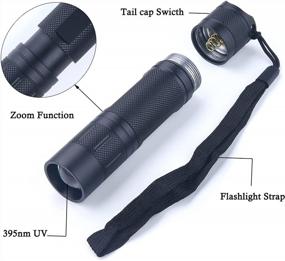 img 2 attached to Detect Pet Urine Easily With Our Portable UV Blacklight Torch
