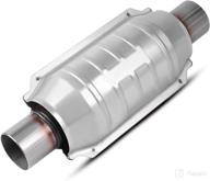 🚗 autosaver88 atcc0016 2-inch inlet/outlet universal catalytic converter with o2 port and heat shield - epa compliant логотип