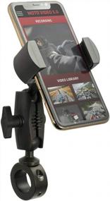 img 3 attached to Securely Mount Your Phone And Tablet On Your Motorcycle Handlebars: Arkon RoadVise XL 25Mm Aluminum Mount