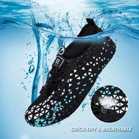 img 2 attached to IceUnicorn Water Shoes For Women And Men: Quick-Drying, Barefoot Socks For Optimal Swim Performance.