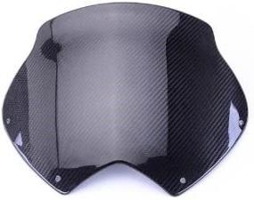 img 4 attached to Bestem CBCA RS WSD MT Carbon Windshield Can Am