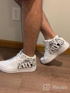 img 1 attached to 🎨 Graffiti-inspired Stylish Outdoor Walking Sneakers: Elevate your Street Style! review by Phil Prater