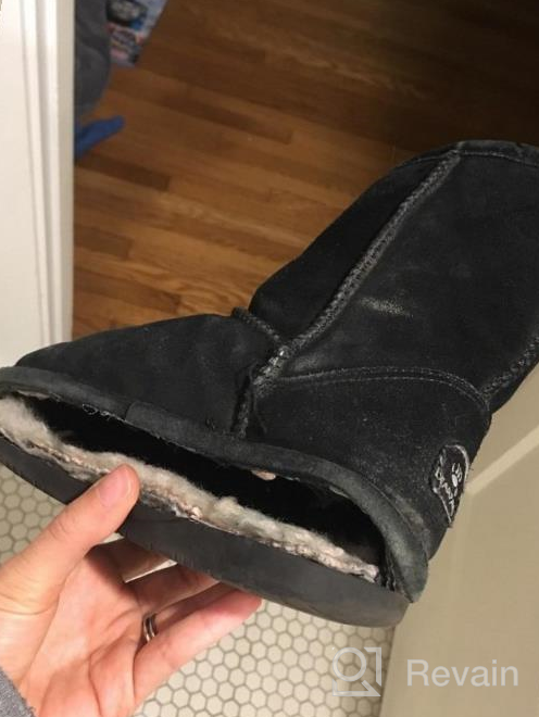 img 1 attached to BEARPAW Emma 6.5 Inch Boot: Versatile Footwear for Little Kid/Big Kid review by Leonard Beard
