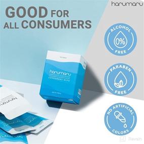 img 2 attached to Harumaru Deodorant Wipes Wipe Biodegradable