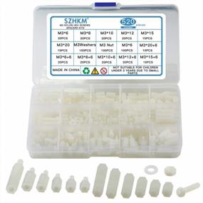 img 4 attached to Get Organized With SZHKM'S Comprehensive 520-Piece M3 Nylon Standoff Kit For Efficient Motherboard & PCB Assembling