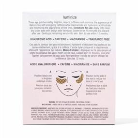 img 1 attached to Revitalize Your Eyes With Jouer'S Fragrance-Free Luminizing Dark Circle Correcting & Smoothing Eye Patches - Paraben-Free, Gluten-Free, And Cruelty-Free Eye Treatment (Pack Of 6)