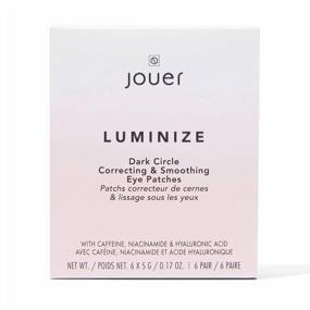 img 2 attached to Revitalize Your Eyes With Jouer'S Fragrance-Free Luminizing Dark Circle Correcting & Smoothing Eye Patches - Paraben-Free, Gluten-Free, And Cruelty-Free Eye Treatment (Pack Of 6)