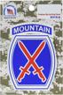 u s mountain division vinyl decal logo