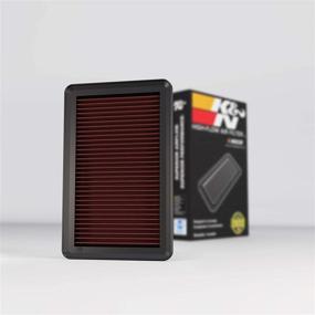 img 4 attached to 🔧 K&amp;N Engine Air Filter: High Performance, Premium, Washable Replacement Filter for 2012-2019 Honda/Acura/Kia/Hyundai (Civic Si, ILX, NSX, K4, Mistra)