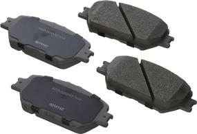 img 1 attached to 🚗 ACDelco 14D908CH Advantage Ceramic Brake Pad Set - Front Disc