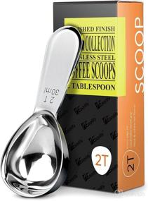 img 4 attached to 1Easylife Endurance 18/8 Stainless Steel Coffee Scoop - Accurate 2 Tablespoon (30ML) Measure, Pack of One