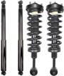 lsailon front and rear shock absorber kit with loaded quick strut spring assembly - 171361 911262 replacement for 2004-2008 ford f-150 and 2006-2008 lincoln mark lt logo
