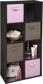 img 1 attached to Organize Your Space With ClosetMaid'S Pink Fabric Drawers - 2-Pack