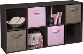 img 2 attached to Organize Your Space With ClosetMaid'S Pink Fabric Drawers - 2-Pack