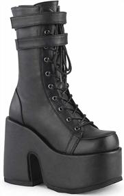 img 4 attached to Mid-Calf Boot For Women: Demonia Camel-250 - Perfect For Fashion And Function