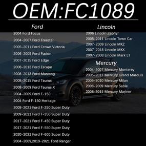 img 2 attached to 🔒 FC1089 Gas Cap Replacement for 2004-2021 Ford F150-F600, Ranger, Edge, Escape, Fusion, Taurus, Freestar and more. Fits 2005-2011 Lincoln Mark LT, MKZ, MKX, Zephyr, Town Car, and 2004-2011 Mercury Mariner, Milan, Sable, Monterey