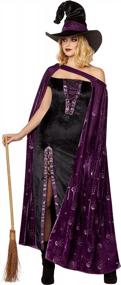 img 4 attached to Выгляни из этого мира в костюме небесной ведьмы для взрослых на Хэллоуин!