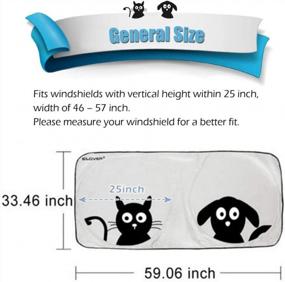 img 3 attached to 2Win2Buy Folding Car Sun Shade - Reflective Silver Nylon Windshield Cover For Front Windscreen. One Piece Pop-Up Design For Maximum UV Protection.