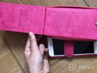 img 1 attached to Stylish And Secure: IPhone 7Plus/ 8Plus Women'S Wallet Case With 12 Card Slots And Money Pocket review by Noe Spooner
