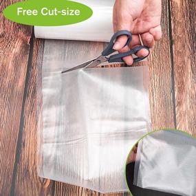 img 3 attached to 2 Rolls Of 8" X 50' Vacuum Sealer Bags - 4Mil BPA-Free, Perfect For Freezer Storage!