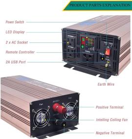 img 1 attached to XWJNE Inverter Control Charging Gold 24V