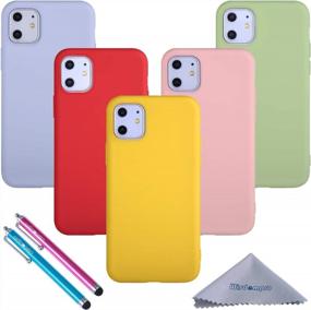 img 4 attached to Get 5X The Protection! Slim TPU Cases For IPhone 11 In A Bundle Of Vibrant Colors - Buy Now!