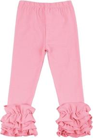 img 3 attached to Boutique Leggings Trousers Activewear Playwear Girls' Clothing : Leggings