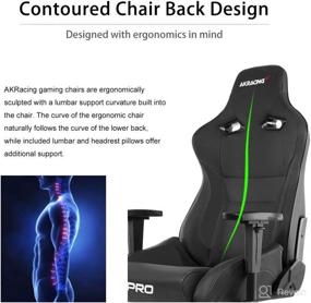 img 2 attached to AKRacing Masters Luxury Gaming Chair Furniture