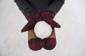 img 2 attached to Women'S Wool Winter Mittens By Stormy Kromer Ida'S Collection