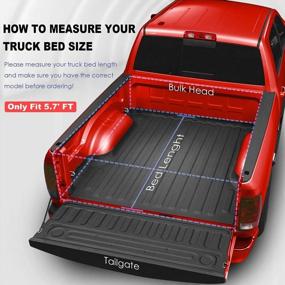 img 3 attached to MOSTPLUS Trifold Hard Tonneau Cover для 2016-2023 Nissan Titan 5,7 FT Bed - 66 дюймов