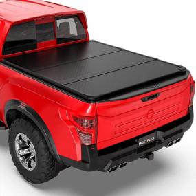 img 4 attached to MOSTPLUS Tri-Fold Hard Tonneau Cover For 2016-2023 Nissan Titan 5.7 FT Bed - 66 Inches
