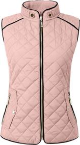 img 4 attached to NE PEOPLE Lightweight Quilted NEWV40BLACK Women's Clothing via Coats, Jackets & Vests