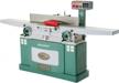 experience precision woodworking with grizzly industrial g0495x helical cutterhead jointer - 8"x83" with digital height readout logo