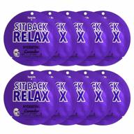 spalife sit back relax hydrating lavender facial mask 10 count logo