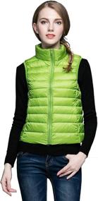 img 4 attached to Camii Mia Lightweight Packable Resistant Women's Clothing ~ Coats, Jackets & Vests