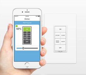 img 3 attached to 🔆 INSTEON Keypad Dimmer Switch: Dual-Band, 6-Button, Light Almond - Innovative Lighting Control Solution