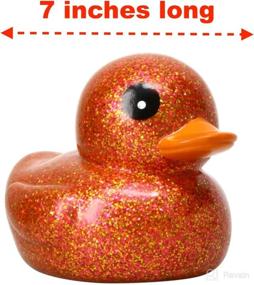 img 2 attached to Dazzle Duckie Glitter Floating Metallic