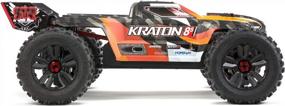 img 3 attached to ARRMA RC Truck 1/5 KRATON 4X4 8S BLX Brushless Speed Monster Truck RTR (Ready-To-Run), Orange, ARA110002T2