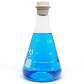 img 3 attached to Graduated Erlenmeyer Glass Flask Set With Narrow Mouth - 500Ml Capacity