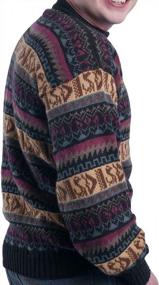 img 3 attached to Stylish And Warm: Men'S Alpaca And Wool Sweaters From Gamboa
