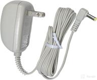 fisher price swing adaptor/power cord with gray l type connector - replacement for optimal performance logo
